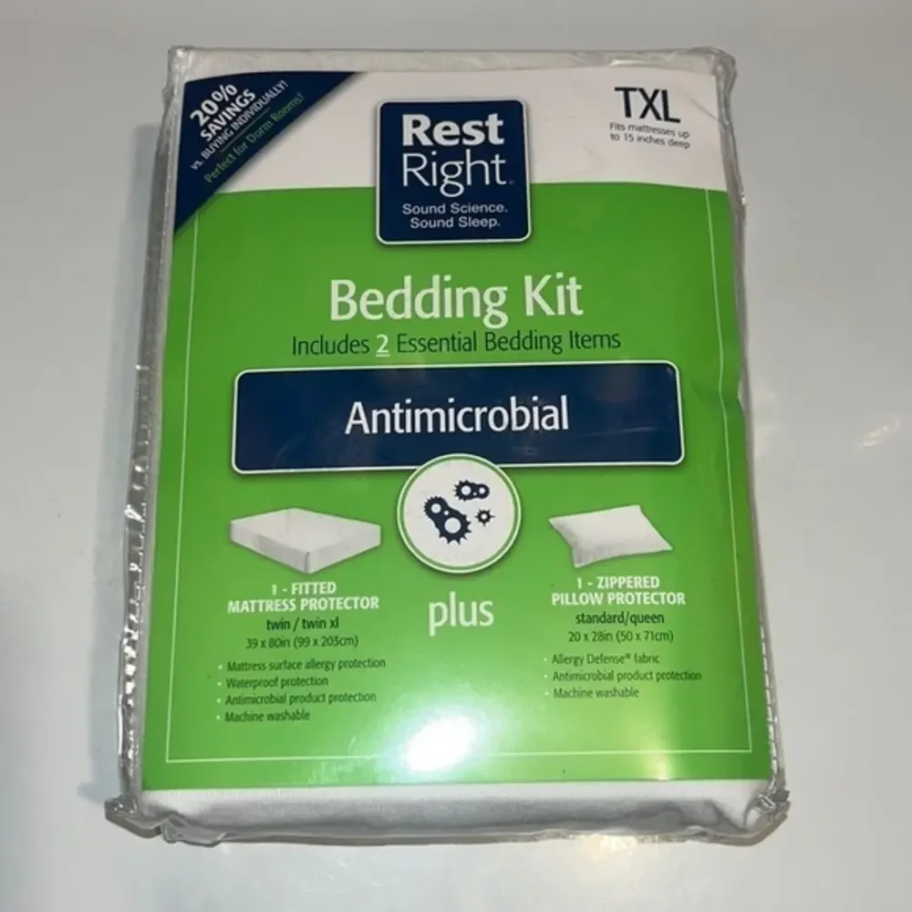 Rest right‎ bedding kit anti-microbial Txl